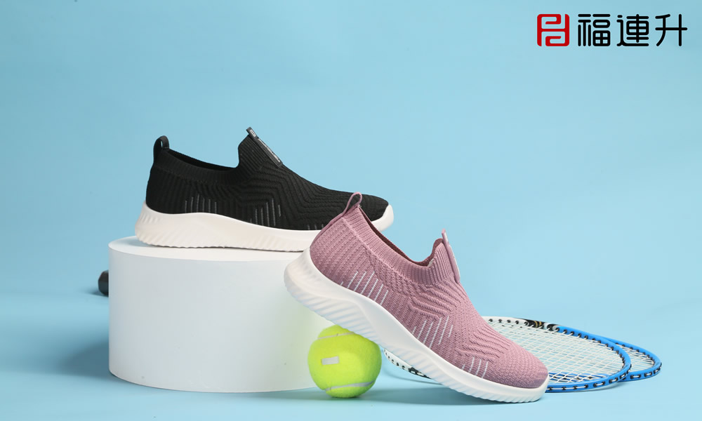 福連升休閑鞋20春運(yùn)動(dòng)休閑輕便透氣漫步女單鞋圖片