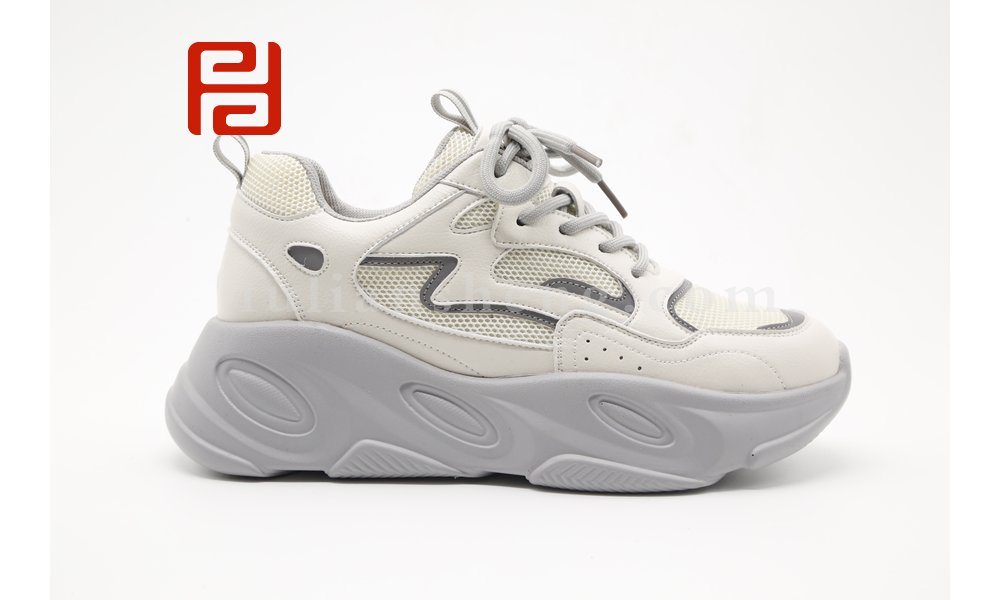 福連升老爹鞋女ins潮鞋時尚休閑棉麻透氣運動鞋圖片