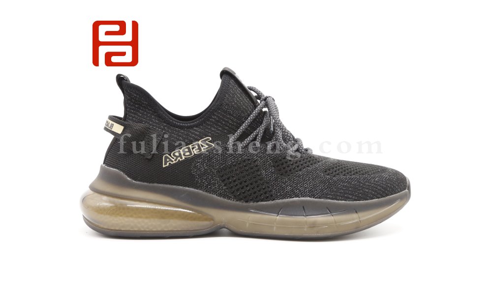 福連升時(shí)尚運(yùn)動男鞋棉麻舒適透氣運(yùn)動鞋休閑鞋透明底椰子鞋圖片