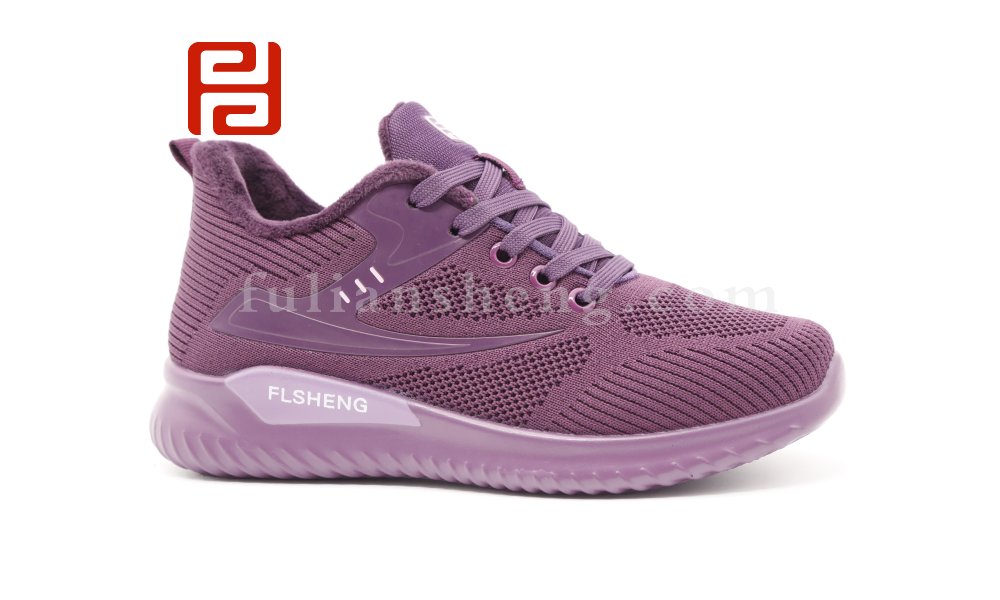 福連升2020冬季新款輕便軟底女休閑運(yùn)動(dòng)鞋漫步鞋圖片