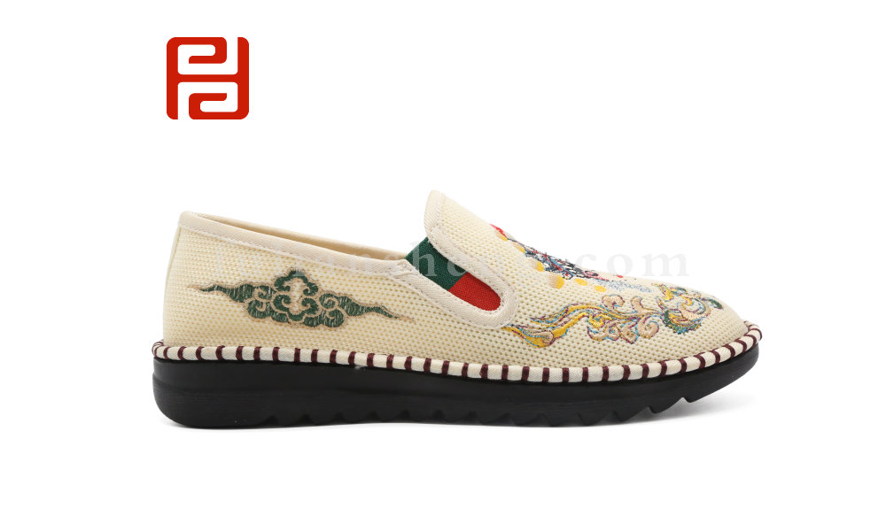 福連升老北京布鞋國(guó)粹時(shí)尚潮鞋復(fù)古千層底女鞋