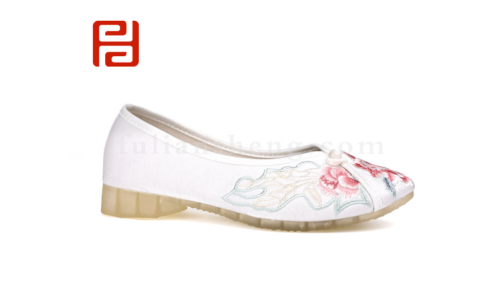 福連升春秋女鞋漢唐風(fēng)韻漢舞鞋中國風(fēng)老北京布鞋
