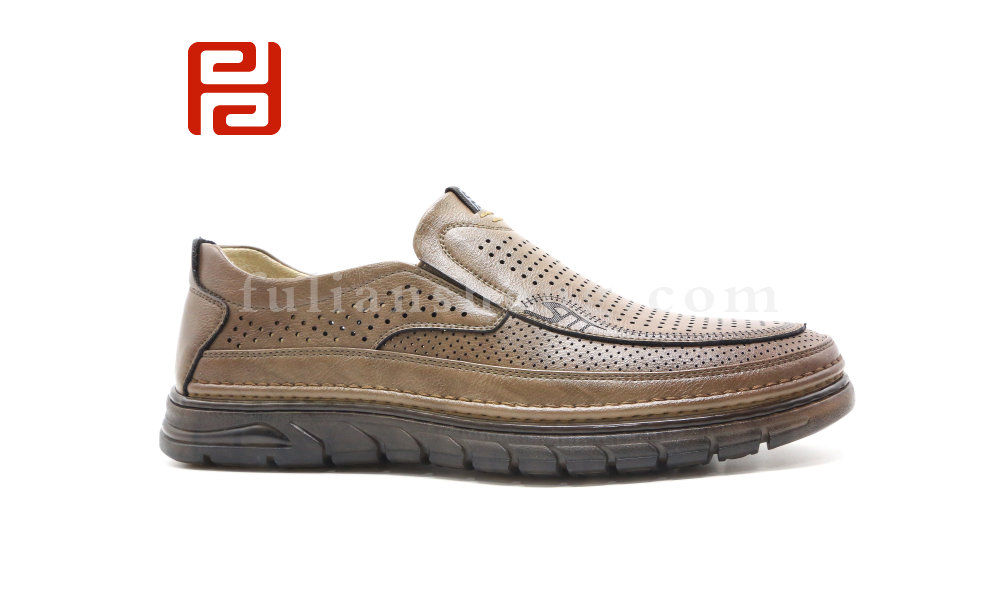 福連升夏季男鞋輕松工作商務(wù)鞋輕軟透氣休閑男鞋