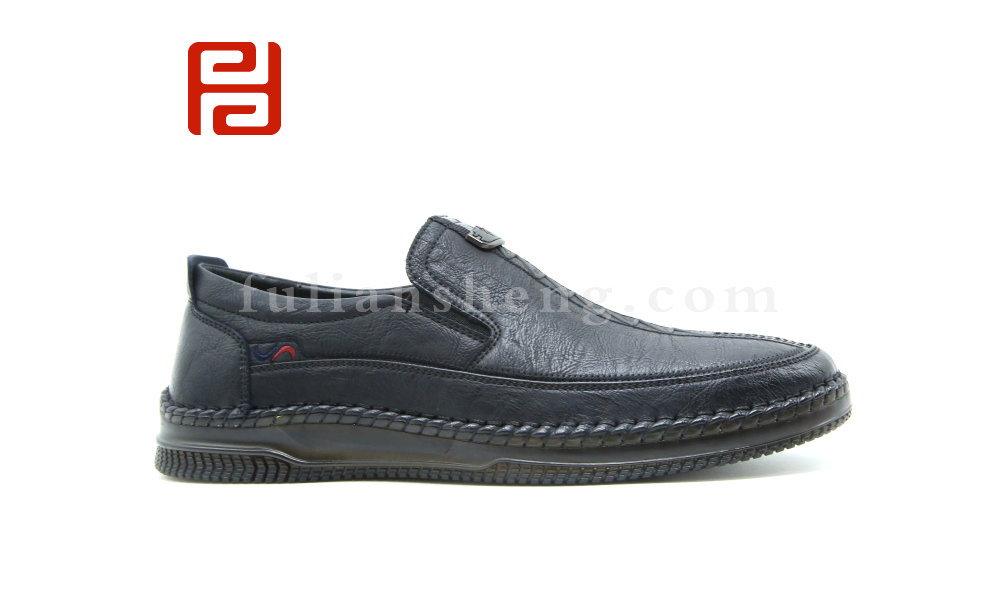 福連升春秋新款商務(wù)休閑男鞋工作鞋商務(wù)鞋