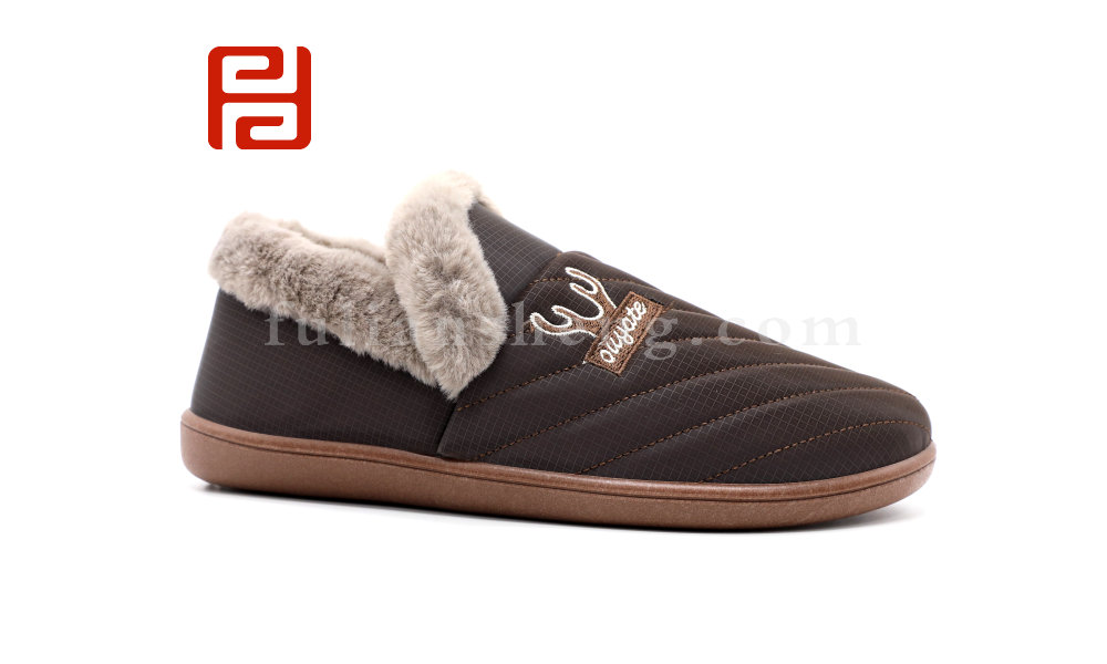 福連升冬季新款居家時(shí)光男鞋居家拖鞋