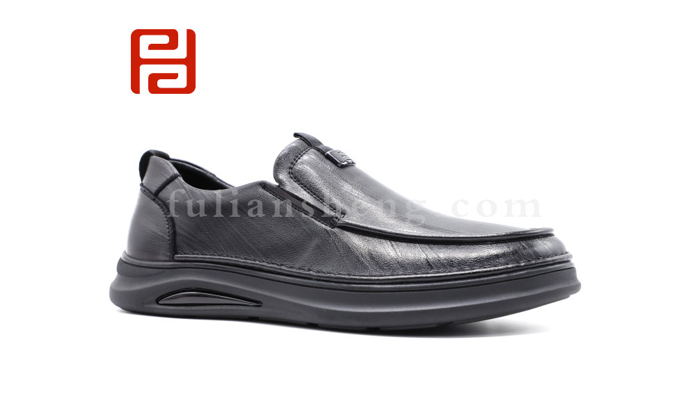 福連升冬季新款輕松工作男鞋商務休閑商務鞋