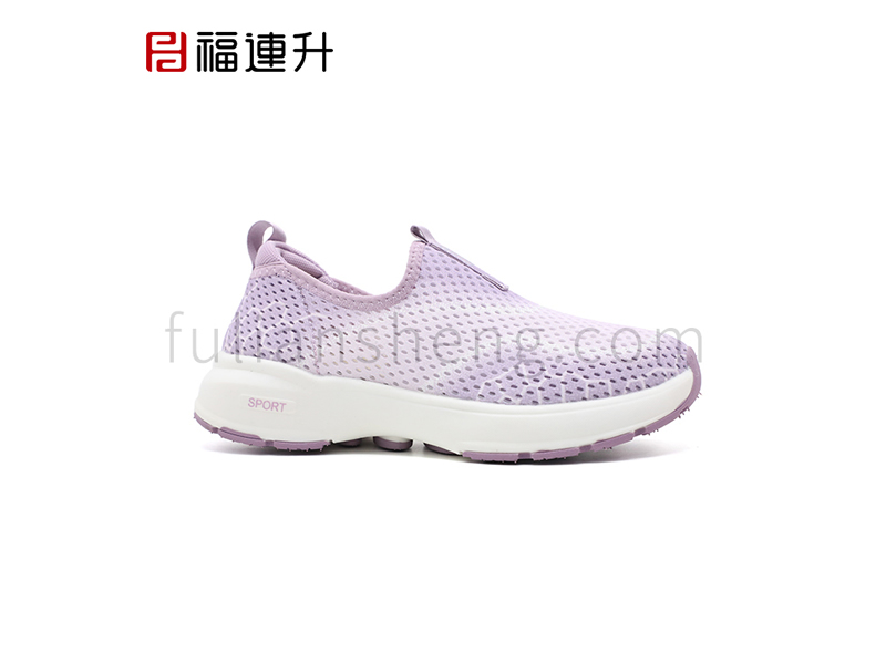 福連升夏季新款空氣彈洞洞鞋休閑運(yùn)動(dòng)女鞋