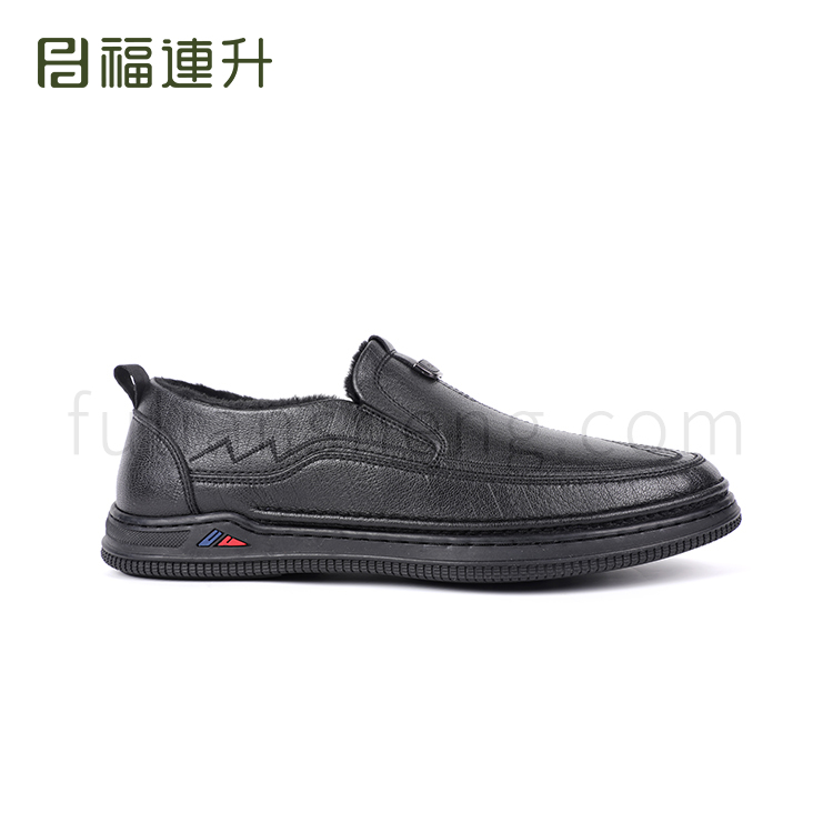 福連升冬季商務(wù)休閑男鞋