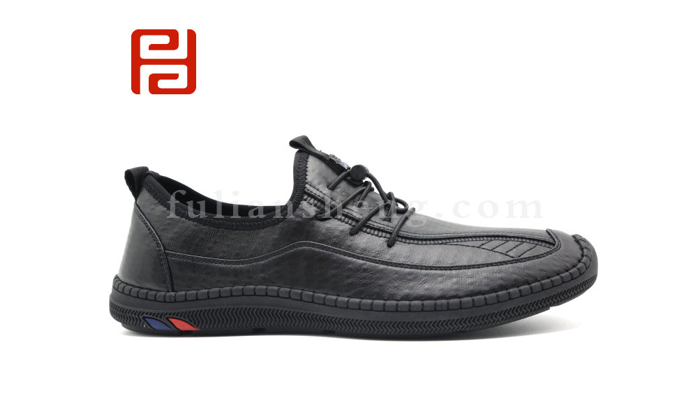 福連升老北京布鞋男休閑百搭舒適棉麻內(nèi)里手縫鞋圖片