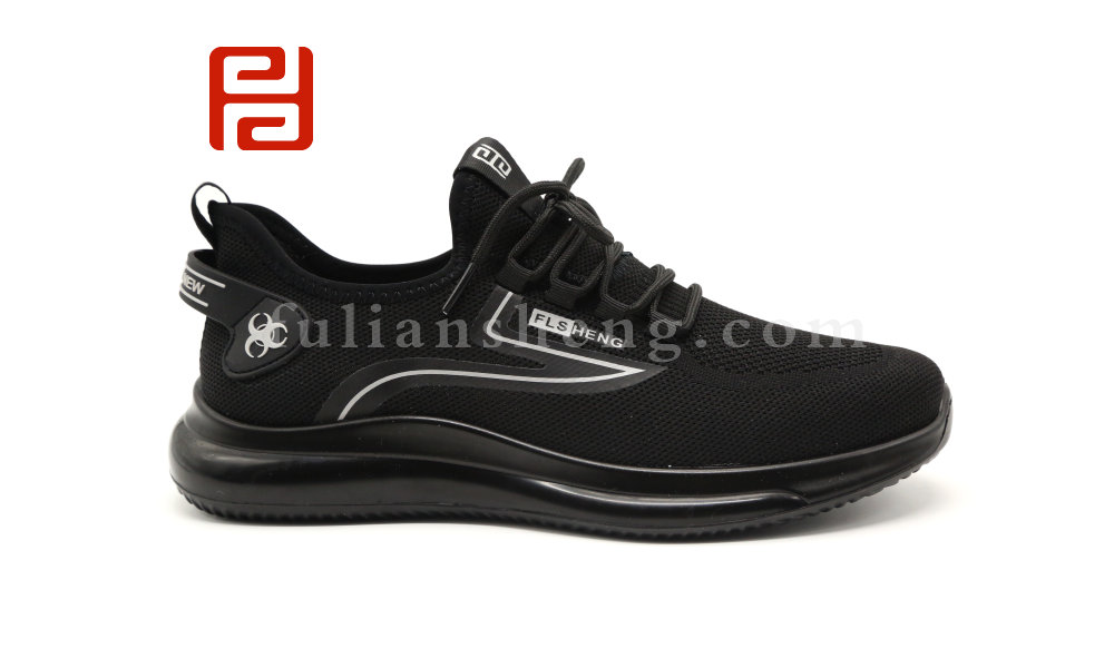 福連升休閑鞋時(shí)尚舒適柔軟透氣飛織運(yùn)動(dòng)漫步旅游男鞋圖片