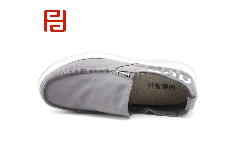 福連升布鞋休閑春秋男單鞋一腳蹬輕便懶人鞋圖片