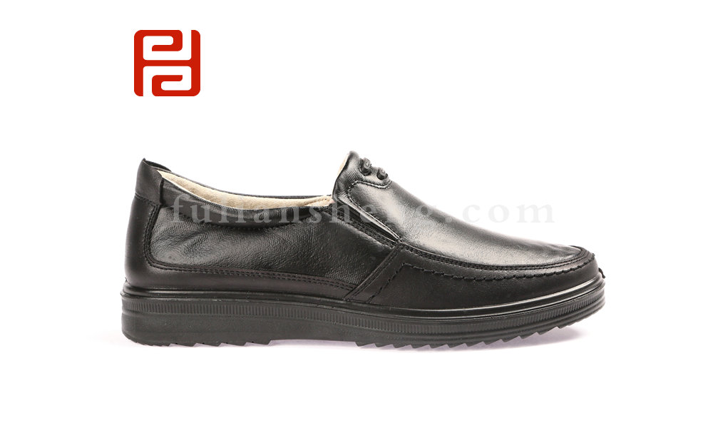 福連升2020春商務(wù)休閑輕便軟底老北京布鞋男士單鞋(圖2)