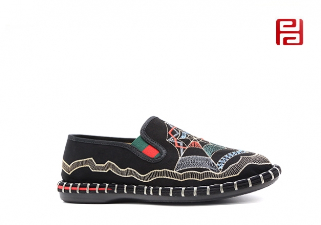 福連升春秋新款時(shí)尚國粹男鞋單鞋中國風(fēng)休閑鞋