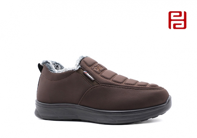 福連升冬季新款休閑生活男鞋舒適休閑養(yǎng)生鞋