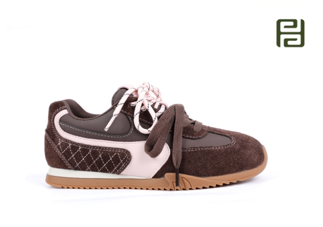 福連升秋季新款休閑女鞋經(jīng)典百搭德訓鞋