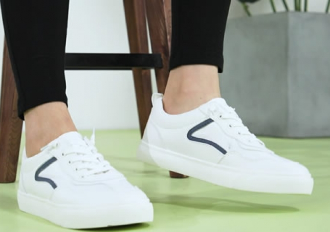 福連升休閑鞋女鞋小白鞋潮流板鞋F(xiàn)LB-91163326